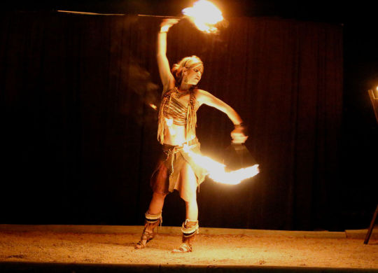 Fire Waves - Spectacle Eklabul événement