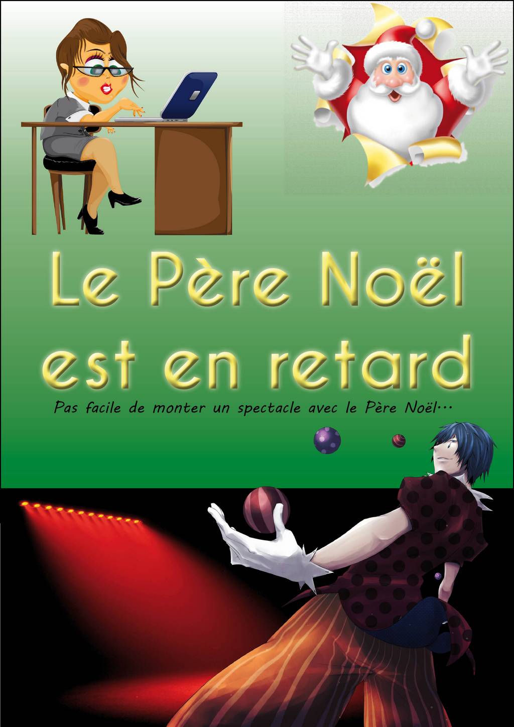 Père Noël en Retard - Eklabul Evénement