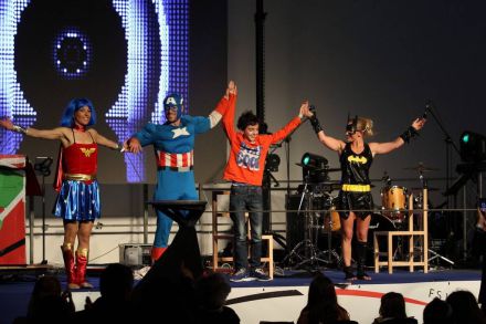 Superheroes for a Jewish association