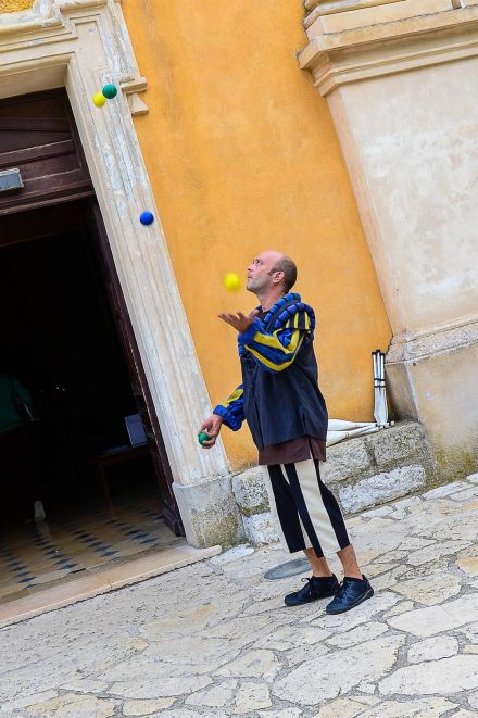 Medieval corporate event in Eze
