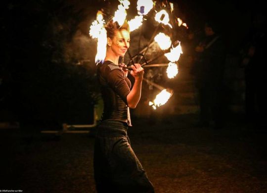 Parade feu Villefranche Noel 2016 - Eklabul Evenements