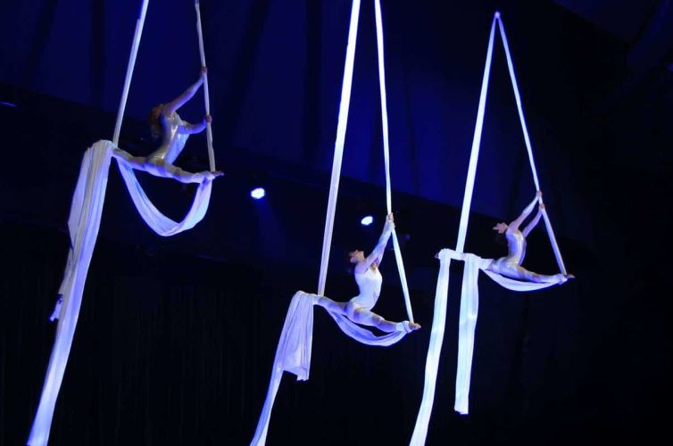 Stage Aériens : sangles, corde, tissu  Le Plongeoir, Pôle national Cirque  Le Mans