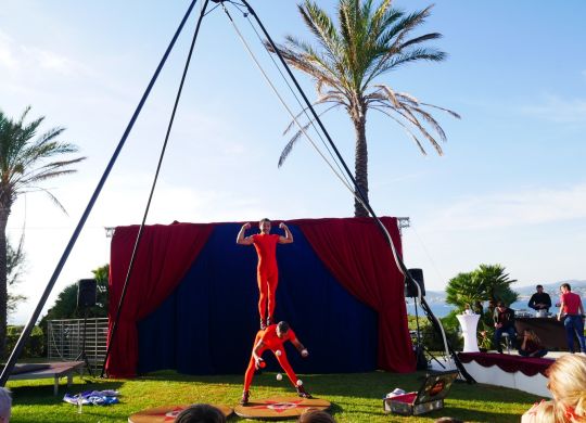 Anniversaire cirque St Tropez 25 - Eklabul Evenements