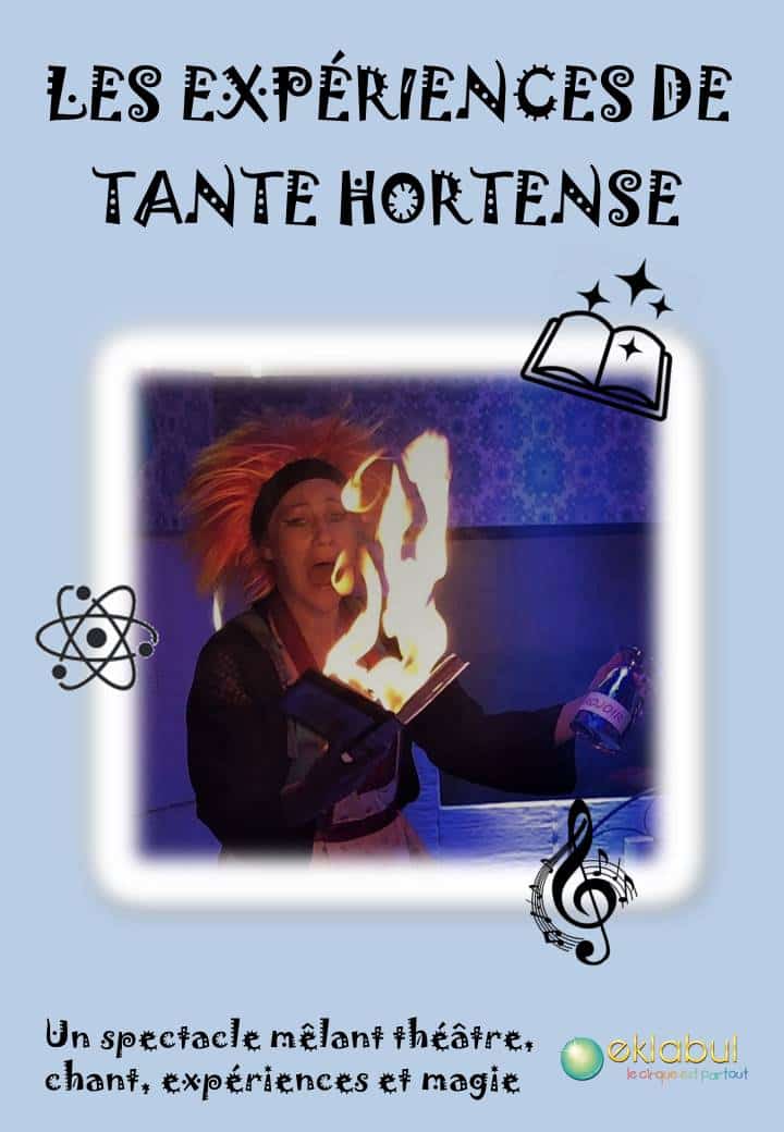 Les Expériences de Tante Hortense - Affiche Eklabul