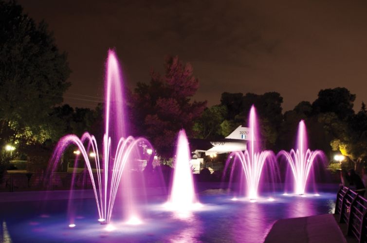 FLOATING LIGHT FOUNTAINS