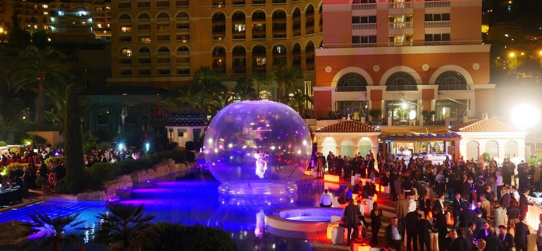 Bulle Monaco | Prestation Cirque Aquatique | Animation soirée Côte d'Azur