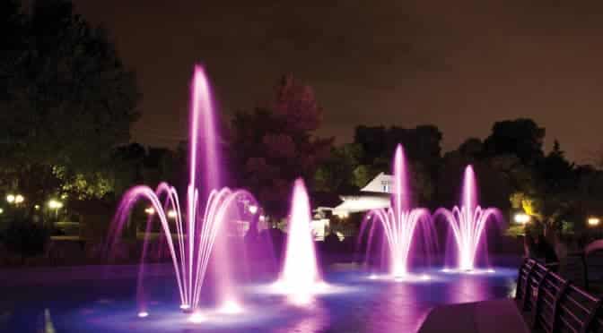 FLOATING LIGHT FOUNTAINS