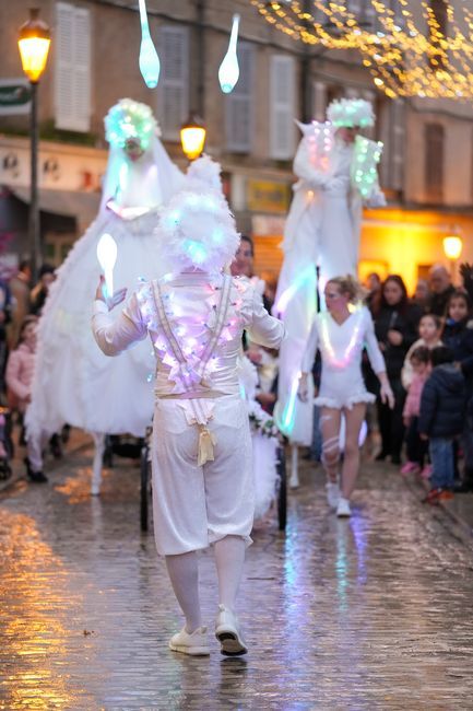 Noël 2022 : parade blanc lumineux