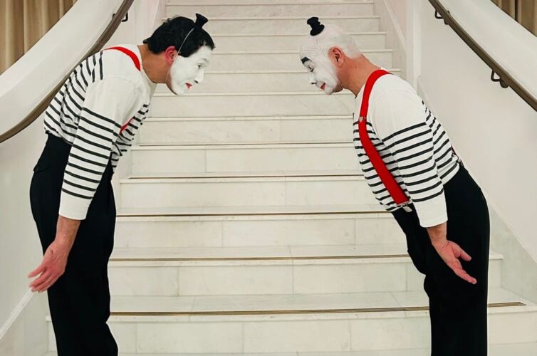 Spectacle et artiste Mime