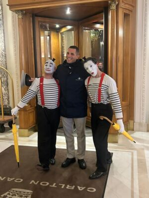 Spectacle et artiste Mime