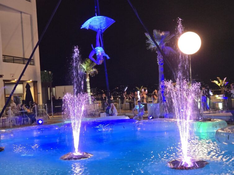 Spectacle Aquatique Pullman Mandelieu la Napoule