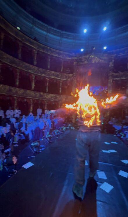 Homme Torche Opéra de Nice